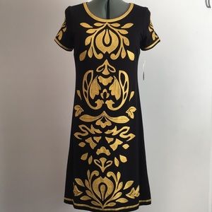 Black and Gold Dress - I-N-C - Never Worn